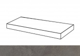 Плитка Italon Миллениум Блэк ступень угловая правая (33x60) на сайте domix.by