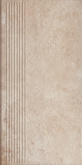 Клинкерная плитка Ceramika Paradyz Scandiano Ochra ступень простая (30x60) на сайте domix.by