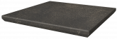 Клинкерная плитка Ceramika Paradyz Scandiano Brown ступень наружная (33x33) с капиносом на сайте domix.by