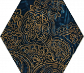 Плитка Ceramika Paradyz Urban Colours Blue Inserto Heksagon B (19,8х17,1) на сайте domix.by