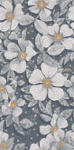 Плитка Kerama Marazzi Розелла серый декорированный лаппатированный SG591102R (119,5x238,5) на сайте domix.by