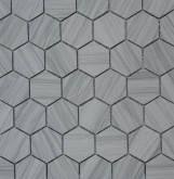 Мозаика Leedo Ceramica Pietrine Hexagonal Marmara grey матовый К-0087 (23х40) 6 мм на сайте domix.by