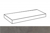 Плитка Italon Миллениум Блэк ступень угловая левая (33x120) на сайте domix.by