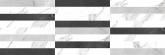 Плитка Laparet Monti белый декор мозаичный микс MM60150 (20х60) на сайте domix.by