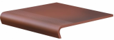Клинкерная плитка Cerrad Shadow Wisnia V-shape ступень (30x32) на сайте domix.by