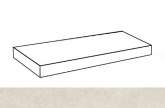 Плитка Italon Миллениум Пьюр ступень угловая левая (33x60) на сайте domix.by