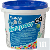 Фуга для плитки Mapei Kerapoxy CQ N111 светло-серый  (3 кг) на сайте domix.by