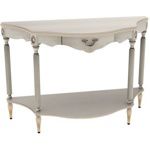 Стол консольный ЮТА Палермо -15 цвет шампань  (770х1140х490)  на сайте domix.by