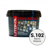 Фуга для плитки Litokol Starlike Evo S.102 Bianco Ghiaccio (5 кг) на сайте domix.by