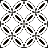 Керамогранит Cersanit Stream геометрия (лепестки) белый арт. 17922 (29,8x29,8) на сайте domix.by