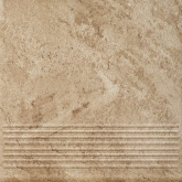 Клинкерная плитка Ceramika Paradyz Mattone Pietra Ochra ступень (30x30) на сайте domix.by