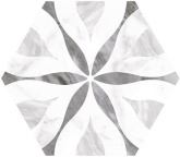 Керамогранит Equipe Ceramicas Bardiglio Hexagon Flower (17,5х20) арт. VEN023772 на сайте domix.by