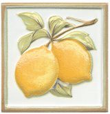 Плитка Kerama Marazzi Капри лимончики TLA002 декор (9,9х9,9) на сайте domix.by