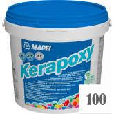 Фуга для плитки Mapei Kerapoxy N100 белая (10 кг) на сайте domix.by