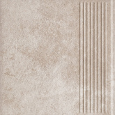 Клинкерная плитка Ceramika Paradyz Viano Beige ступень простая (30x30) на сайте domix.by