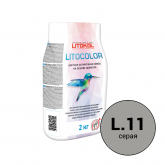 Фуга для плитки Litokol Litocolor L.11 серая (2 кг) на сайте domix.by