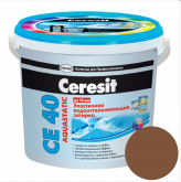 Фуга для плитки Ceresit СЕ 40 Aquastatic эластичная шоколад 58 (2 кг) на сайте domix.by