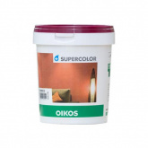 Краска Oikos Supercolor bianco 14л на сайте domix.by