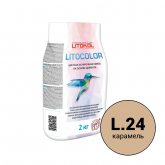 Фуга для плитки Litokol Litocolor L.24 карамель (2 кг) на сайте domix.by
