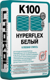 Клей для плитки Litokol Hyperflex K100 белый (20кг) на сайте domix.by