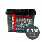 Фуга для плитки Litokol Starlike Evo S.130 Grigio Ardesia (1 кг) на сайте domix.by
