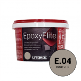 Фуга для плитки Litokol EpoxyElite E.04 платина (2 кг) на сайте domix.by