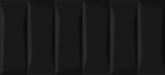Плитка Cersanit Evolution черный кирпичи рельеф EVG233 (20x44) на сайте domix.by