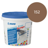 Фуга для плитки Mapei Kerapoxy Easy Design N152 Лакрица (1,5 кг) на сайте domix.by