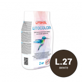 Фуга для плитки Litokol Litocolor L.27 венге (2 кг) на сайте domix.by