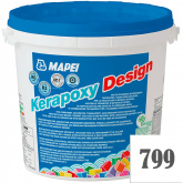 Фуга для плитки Mapei Kerapoxy Design N799 белая (3 кг) на сайте domix.by