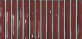 Плитка керамическая DNA Tiles Osaka Bars Red (12,5х25) арт. 133482 глянец на сайте domix.by
