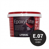 Фуга для плитки Litokol EpoxyElite E.07 черный кофе (2 кг) на сайте domix.by