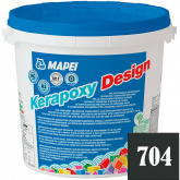 Фуга для плитки Mapei Kerapoxy Design N704 неро (3 кг) на сайте domix.by