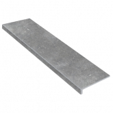 Плитка Idalgo Глория серый ступень структурная SR (32х120) на сайте domix.by