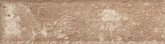 Клинкерная плитка Ceramika Paradyz Scandiano ochra фасадная (6,6x24,5) на сайте domix.by