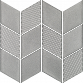 Плитка Ceramika Paradyz Bliss Silver Romb мозаика (20,5х53,8) на сайте domix.by