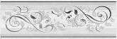 Плитка Laparet Marmara Ажур серый декор (20х60) на сайте domix.by