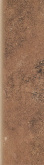 Клинкерная плитка Ceramika Paradyz Scandiano Rosso цоколь (8,1x30) на сайте domix.by