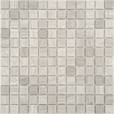 Мозаика Leedo Ceramica Pietrine Travertino Silver MAT К-0119 (23х23) 4 мм на сайте domix.by