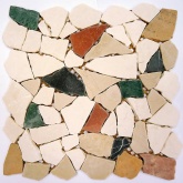 Мозаика из камня Bonaparte Rim II на сайте domix.by