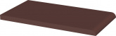 Клинкерная плитка Ceramika Paradyz Natural brown подоконник (13,5x24,5) на сайте domix.by