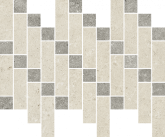 Керамогранит Italon Аура Стоун Уайт Мозаика Хэритэйдж арт. 620110000259 (37,9x31,6) на сайте domix.by