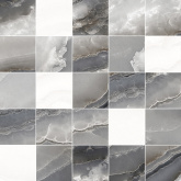 Плитка Laparet Mania серый микс глянец мозаика (25х25) на сайте domix.by