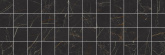 Плитка Laparet Royal декор мозаичный черный MM60074 (20х60) на сайте domix.by