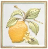 Плитка Kerama Marazzi Капри лимончики TLA003 декор (9,9х9,9) на сайте domix.by