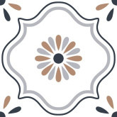 Керамогранит Laparet Derby White белый матовый карвинг (19,6х19,6) на сайте domix.by