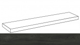 Плитка Italon Рум Вуд Блэк ступень угловая левая (33x120) на сайте domix.by