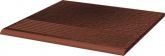 Клинкерная плитка Ceramika Paradyz Cloud Rosa Duro ступень структурная (30x30) на сайте domix.by