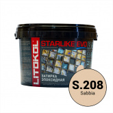 Фуга для плитки Litokol Starlike Evo S.208 Sabbia (1 кг) на сайте domix.by