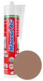 Герметик силиконовый Mapei Mapesil AC N142 коричневый (310 мл) на сайте domix.by